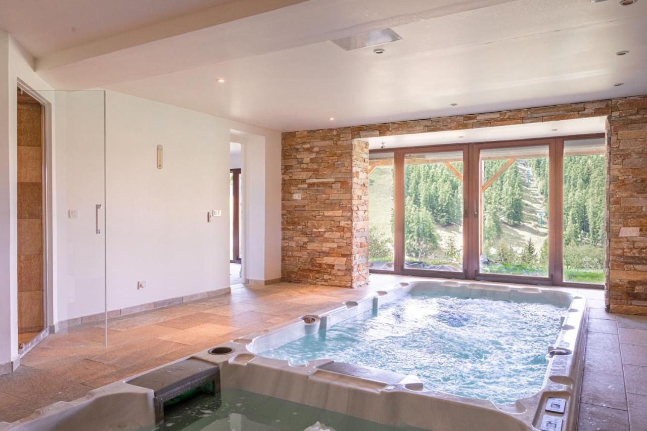 Massada - Luxe & Piscine & Jacuzzi - Detente Et A Valberg Chalet